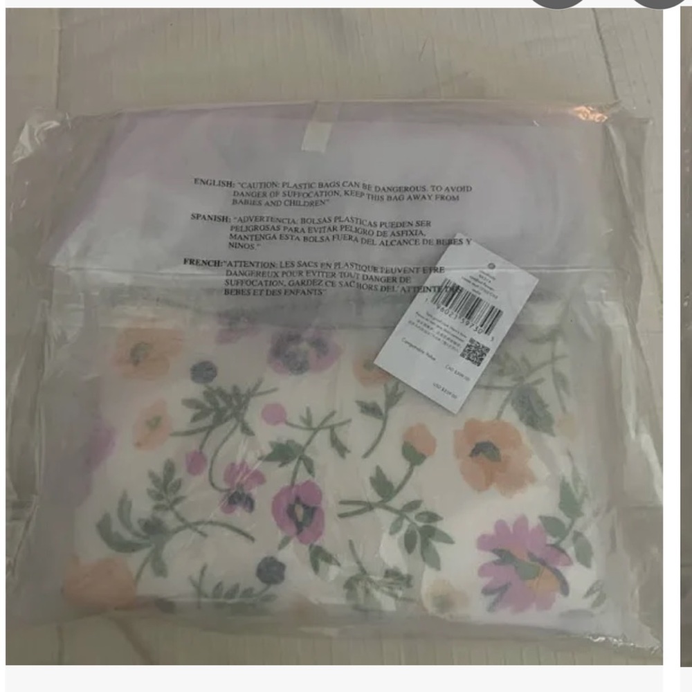 Kate Spade Sadie candied flowers Crossbody Bag cream and multi color NWT - Picture 10 of 10